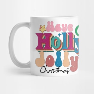 Have A Holly Jolly Christmas Vintage Mug